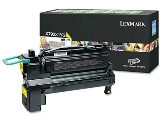 Lexmark X792X1YG Cartouche de toner 1 pièce(s) Original Jaune_0