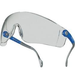 Lunettes de chantier en polycarbonate incolore - branches ajustables et protections latérales_0