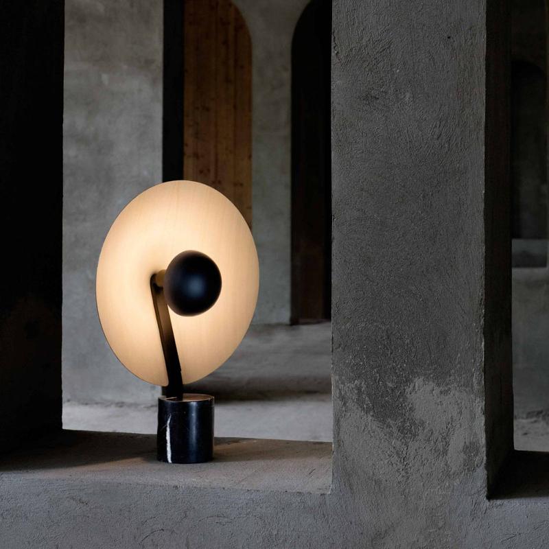 LZF LAMPS LZF KASA M LAMPE À POSER, CERISIER-IVOIRE