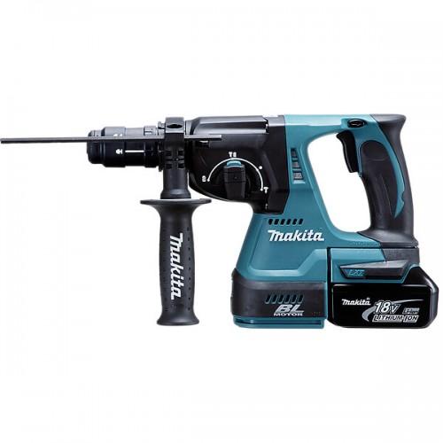 MARTEAU PERFORATEUR BURINEUR SANS FIL SDS+ LXT® - 18V - 5 AH - DHR243RTJ MAKITA