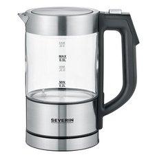 MINI BOUILLOIRE EN VERRE WK 3458, INOX / NOIR