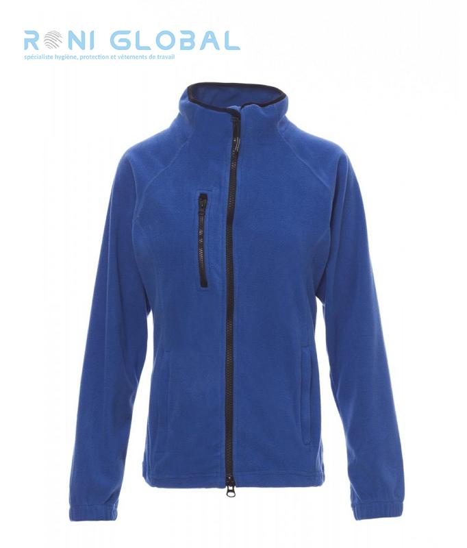 Polaire de travail cintrée pour femme - Norway Lady Payper - zip intégral et coutures renforcées_0