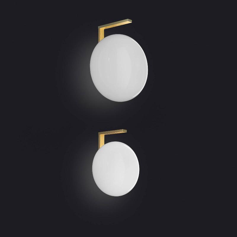 OLUCE ALBA 174 APPLIQUE MURALE, SAILLIE 20 CM