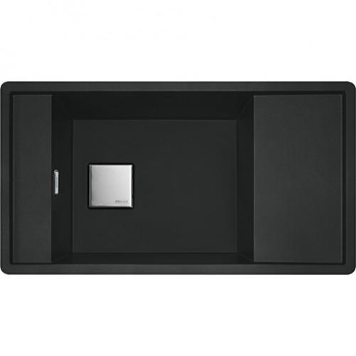 PACK ÉVIER FRAMES FSG 611-88 ET MITIGEUR DOUCHETTE ATLAS NEO - NOIR MAT FRANKE