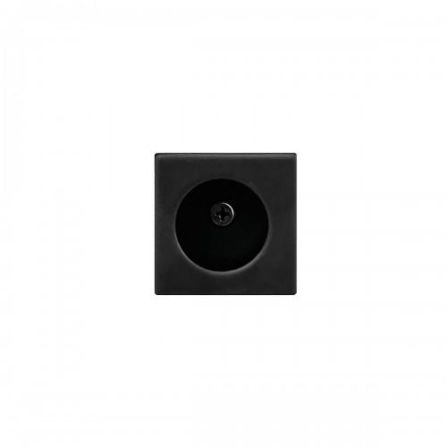 POIGNÉE CUVETTE CARRÉE - POUR PORTE À GALANDAGE - SÉRIE EZ1705Q - NOIR KARCHER DESIGN