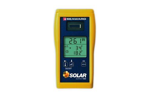 POTENTIEL SOLAIRE : IRRADIANCE, TEMPÉRATURE (AIR ET PANNEAU), BOUSSOLE ET INCLINOMÈTR
