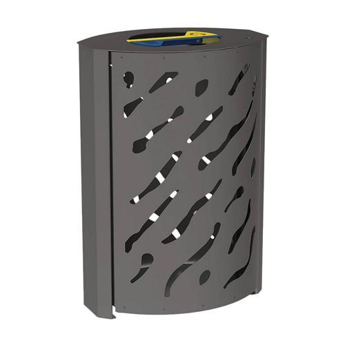 POUBELLE VENISE TRI SÉLECTIF 2 X 60 L GALVA - PROCITY