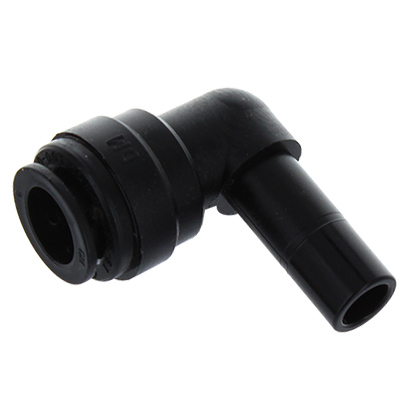 RACCORD COUDÉ INÉGAL 10 MM LISSE - 8 MM