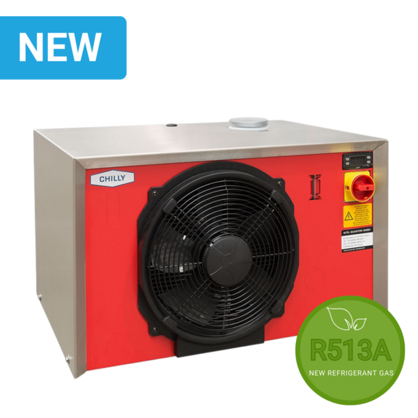 Refroidisseur compact - Froid seul 2,2 - 4,2 kW - Chilly M-LT R513A - Design compact et facile à installer_0