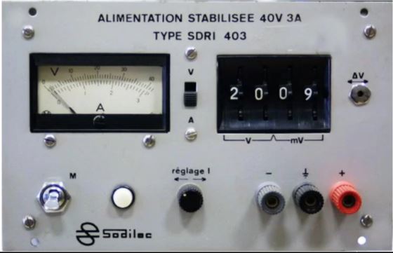 Sdri403 - alimentation stabilisée electrique - sodilec -_0