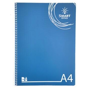 SMARTD Smart Office Cahier à spirales Couverture en polypropylène, A4 relié 70gr, 100 feuilles - 5608011019506_0