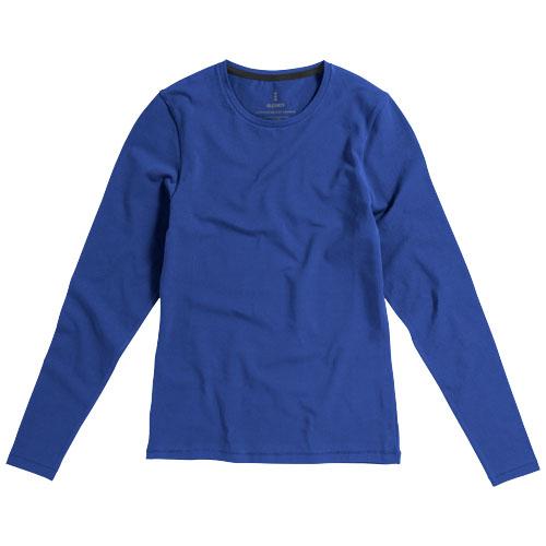 T-shirt bio manches longues pour femme - Ponoka 38019443 - coton stretch 95% biologique et 5% élasthanne_0