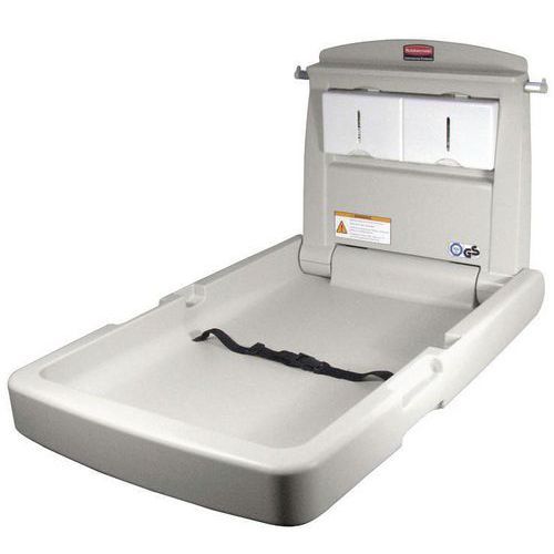 TABLE À LANGER PLIABLE - RUBBERMAID