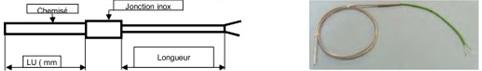 Thermocouple à isolant minéral - gaine déformable - usage intensif MIJI (-100°C à 1250°C) - soudure isolée_0