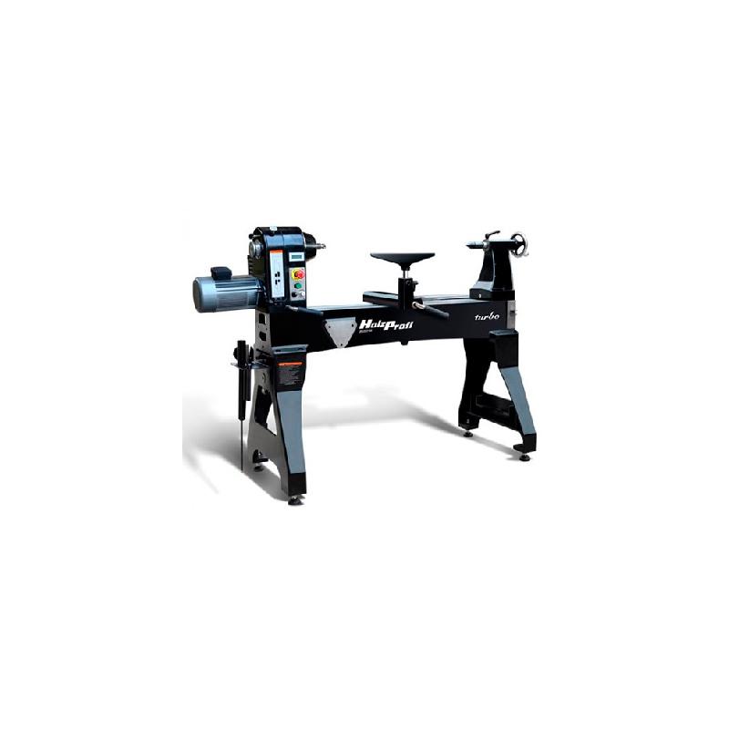 Tour à bois 1220 mm - 2 plages variables - 2200 W 230 V - M1220 - Holzprofi avec banc en fonte et vitesse variable_0