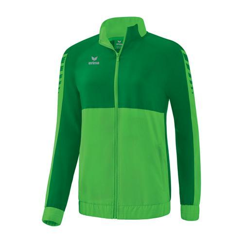 VESTE DE SURVÊTEMENT FEMME - ERIMA - SIX WINGS GREEN/ÉMERAUDE