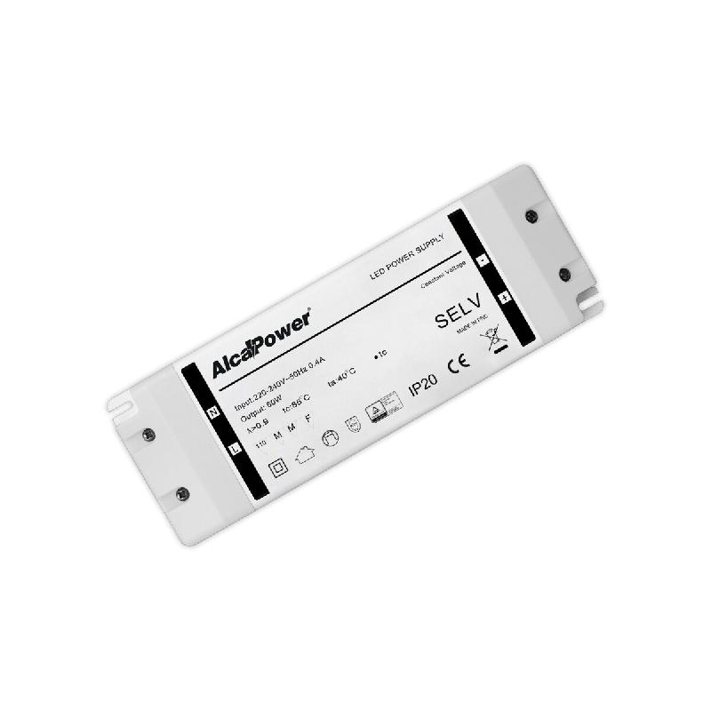 Alimentation à Découpage Alcapower 12V 5A 60W IP20 pour Éclairage LED avec Protections Surcharges Surtensions et Courts-circuits Qualité Supérieu_0