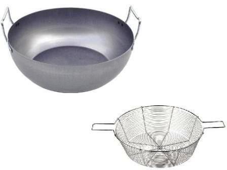 BASSINE FRITURE 36 CM + PANIER
