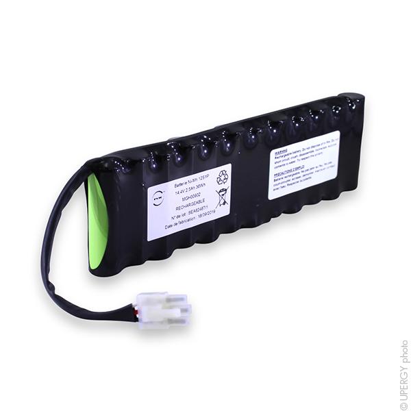 Batterie Nimh 12x AA 12S1P ST1 14.4V 2.5Ah Molex - Marque NX_0