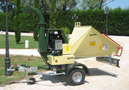 Bio-broyeur de branches R255 - branches jusqu'à 100 mm - rotor 20 marteaux et 2 couteaux - moteur Honda ou Lombardini diesel_0
