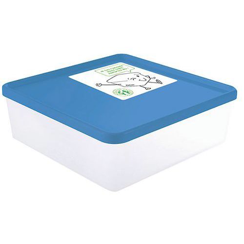 BOÎTE HERMÉTIQUE 25 L + COUVERCLE BLEU - GILAC