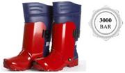 Bottes de sécurité - Protection jusqu'à 3000 bar - Avec coques et guêtres_0