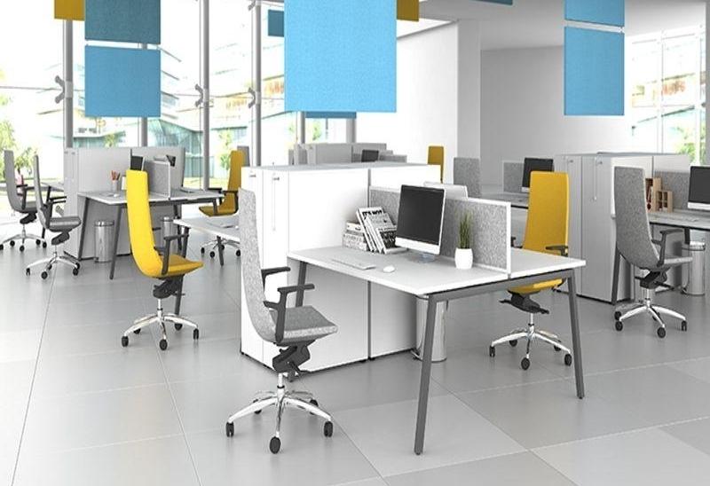 Bureau bench 4 personnes Azna A_0