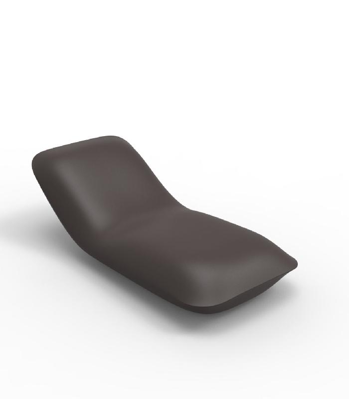 Chaise longue design PILLOW - marron_0