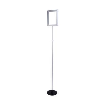 Chevalet porte-document Multi-Como Extensible - Aluminium & Acier - Double face - Format A4 portrait_0