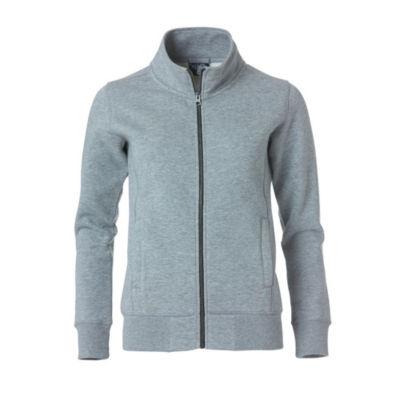 CLIQUE Sweatshirt zippée Femme Gris Chiné L_0