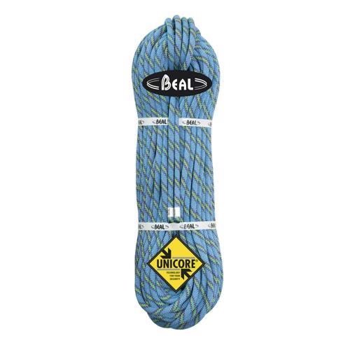CORDE ESCALADE BEAL TOP GUN II DIAMÈTRE 10, 5MM BLEU