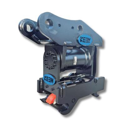 Coupleur tilt pour porteur 1-2 tonnes - 2x90° vérins - clapet anti-retour hydraulique - fixation sur mesures_0