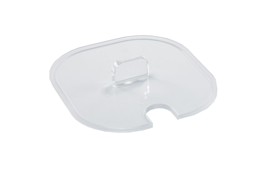 COUVERCLE AV/ENCOCHE EN PLEXIGLAS POUR GN1/6