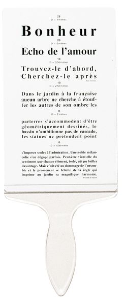ECHELLE DE PARINAUD POUR LETTRÉS