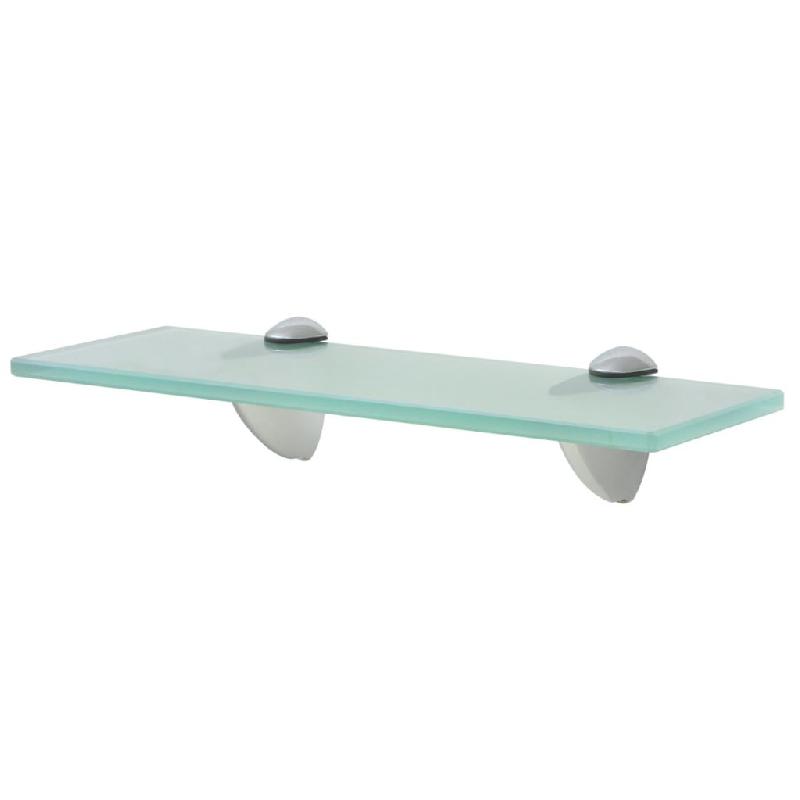Étagère murale en verre trempé 30x20 cm - Design moderne - 8 mm d'épaisseur - Réf. 2702143/2_0