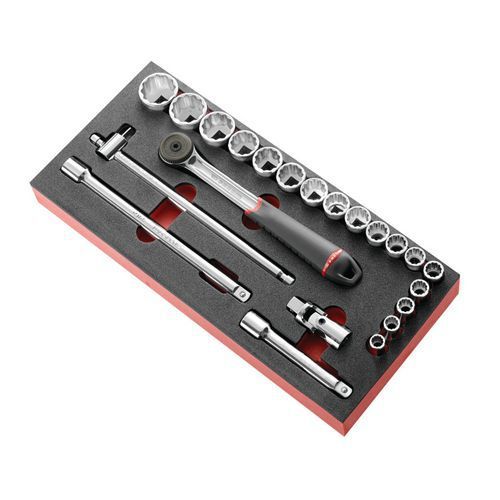 FACOM 1 MODULE MOUSSE DOUILLES 1/2 12 PANS POUCES - MODM.S161-212U FACOM