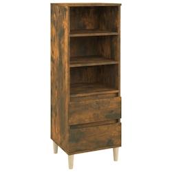 Helloshop26 - Buffet bahut commode armoire meuble de rangement organisateur cuisine salle de séjour salon haut 40 x 36 x 110 cm bois 02_0033352 - 300_0