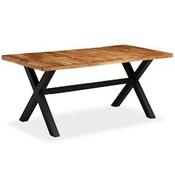 Helloshop26 - Table de salon salle à manger design bois d'acacia et manguier 180 cm 0902309 - 3000124431305_0