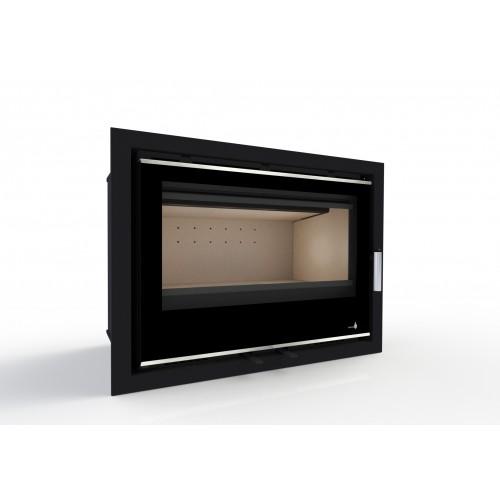INSERT À BOIS AVEC KIT VENTILATION ET CADRE 4L - C-795-S PORTIMAO TERMOFOC