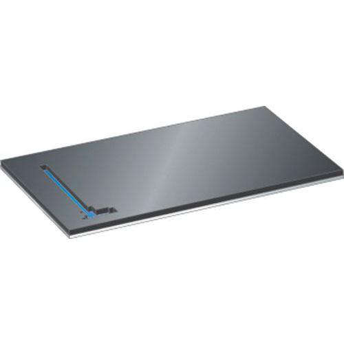INSERTION EN MOUSSE POLYÉTHYLÈNE 906X447X22MM NOIR - LISTA