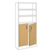 JEU 2 PORTES BASSES POUR DE BUREAU HÊTRE