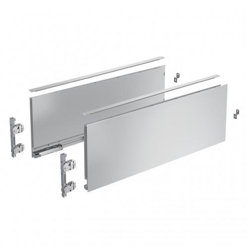 KIT TIROIR CASSEROLIER AVANTECH YOU - HAUTEUR 187 MM - L400 MM - ARGENT HETTICH