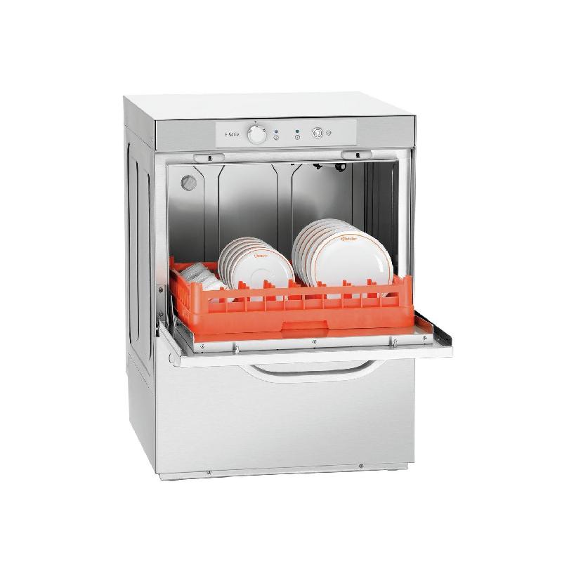 Lave-vaisselle PRO pro (L)500 x (P)500 mm avec pompe de vidange, sans adoucisseur, 3400 W, 220 V - MONO_0