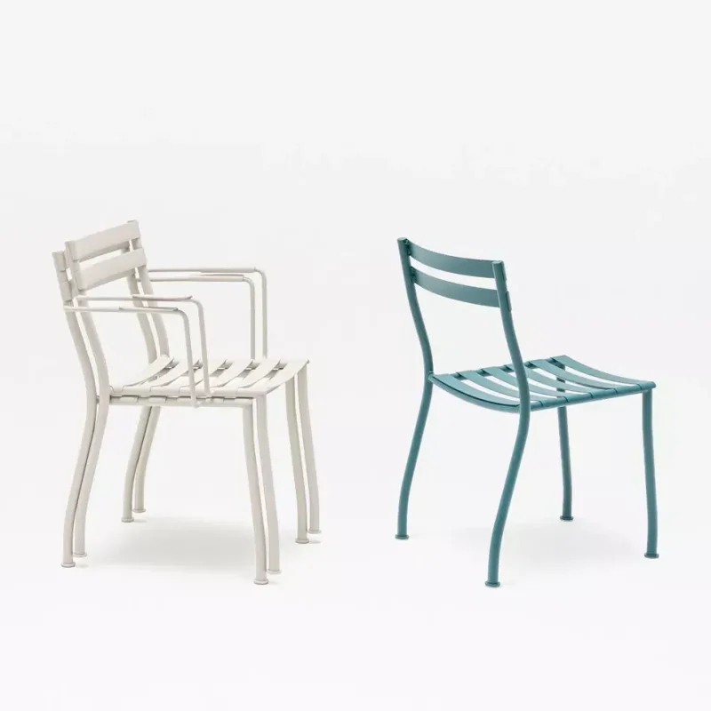 Lot de 2 chaises en métal FLANER_0