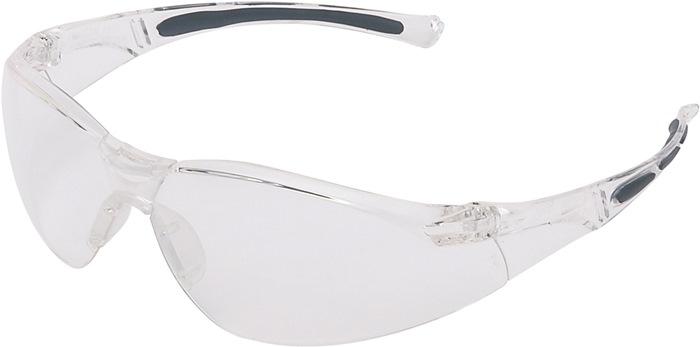 Lunettes de protection A800 EN 166-1FT - branches transparentes - verres en polycarbonate - antibuée Fogban - HONEYWELL_0