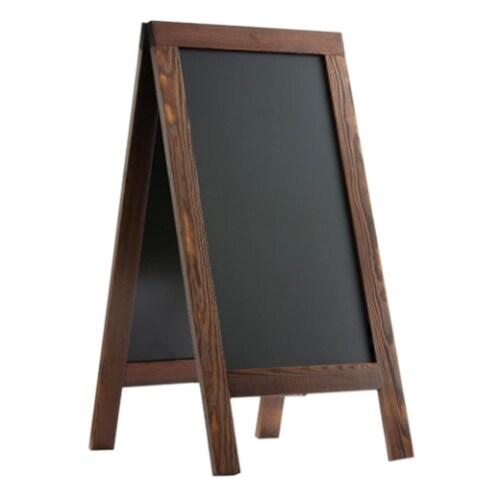 MONDO DECO 1 Stop-trottoir, panneau menu sur trottoir - 68 x 120 cm Mondo Déco - marron Bois massif 3558840057908_0