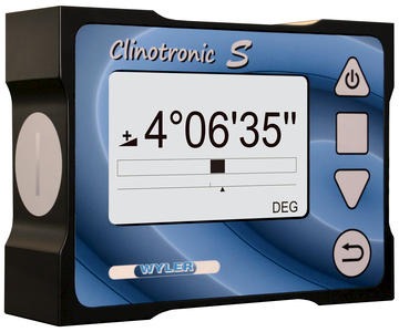 Niveaux électroniques de haute précision - Clinotronic-S avec transmission sans fil et écran rétro-éclairé_0