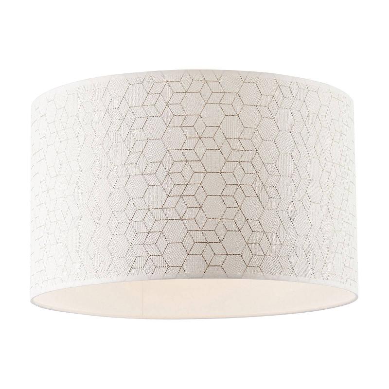 BRILLIANT PLAFONNIER GALANCE, BLANC, Ø 40 CM
