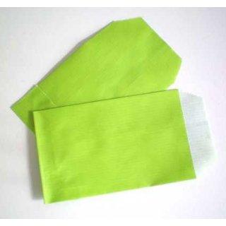 POCHETTES PAPIER CADEAU VERT PAPAYE