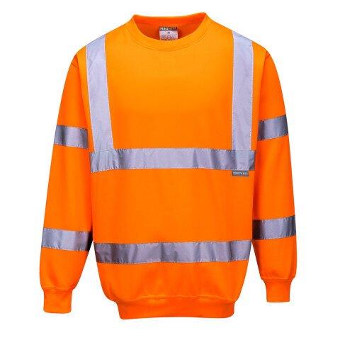 PORTWEST B303 SWEATSHIRT HAUTE VISIBILITÉ ORANGE - TAILLE XXS